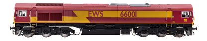 Class 66 001 EWS Livery Diesel Locomotive