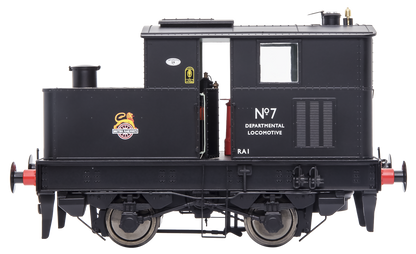 Sentinel Y1/Y3 BR Early Crest Departmental No 7 Steam Locomotive - DCC Sound