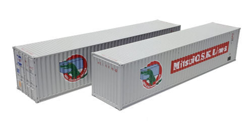 40ft Container Twin Pack Mitsui Lines - Weathered