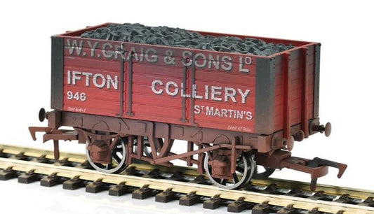 7 Plank Wagon 9ft Wheelbase WY Craig Brynkinalt No.946 - Weathered