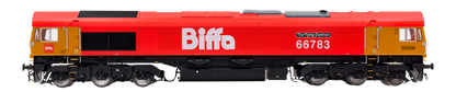 Class 66 783 GBRF Biffa 'The Flying Dustman' Diesel Locomotive - DCC Fitted