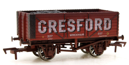 Pre-Owned 4F-071-155 7 Plank Wagon Gresford Wrexham 227 Weathered