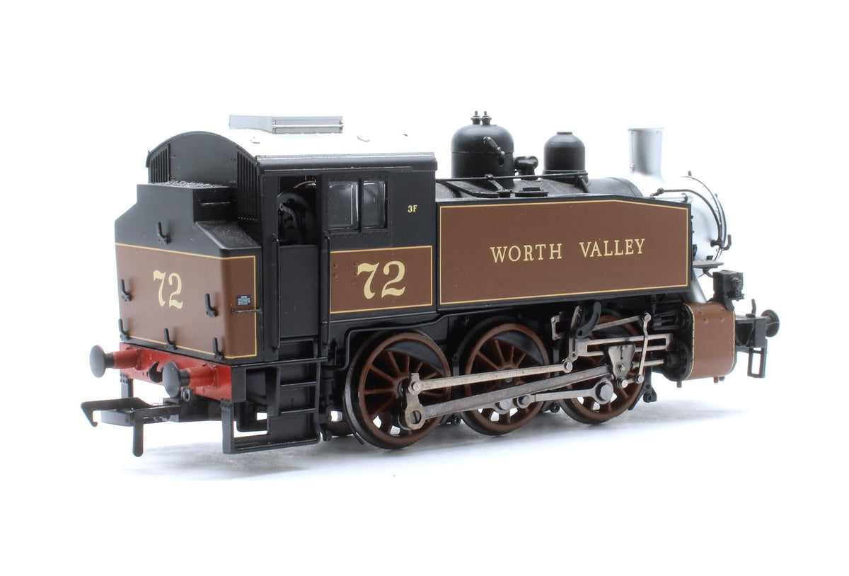 Pre-Owned MR-108 USA Tank 0-6-0T No. 72 Keighley & Worth Valley Golden Ochre (Model Rail Magazine Exclusive) Steam Locomotive
