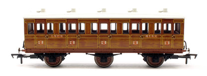 Pre-Owned LNER 6 Wheel Coach 3rd Class No.4142