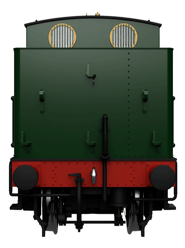 GWR 517 Class 0-4-2 524 Lined Chocolate Steam Locomotive - DCC Sound