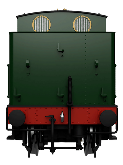 GWR 517 Class 0-4-2 524 Lined Chocolate Steam Locomotive - DCC Sound