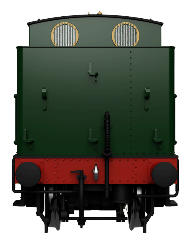 GWR 517 Class 0-4-2 524 Lined Chocolate Steam Locomotive