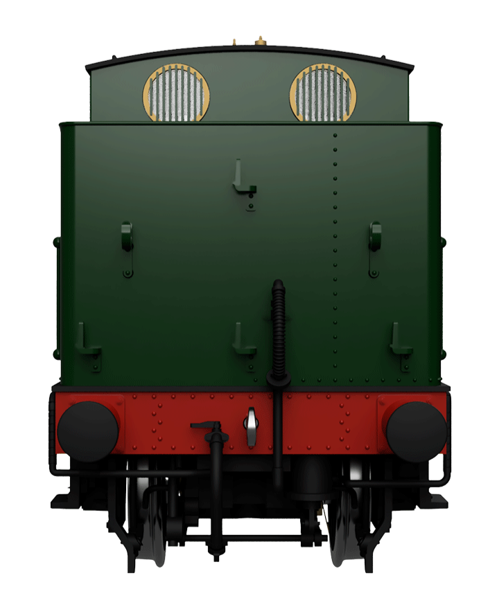 GWR 517 Class 0-4-2 524 Lined Chocolate Steam Locomotive - DCC Fitted