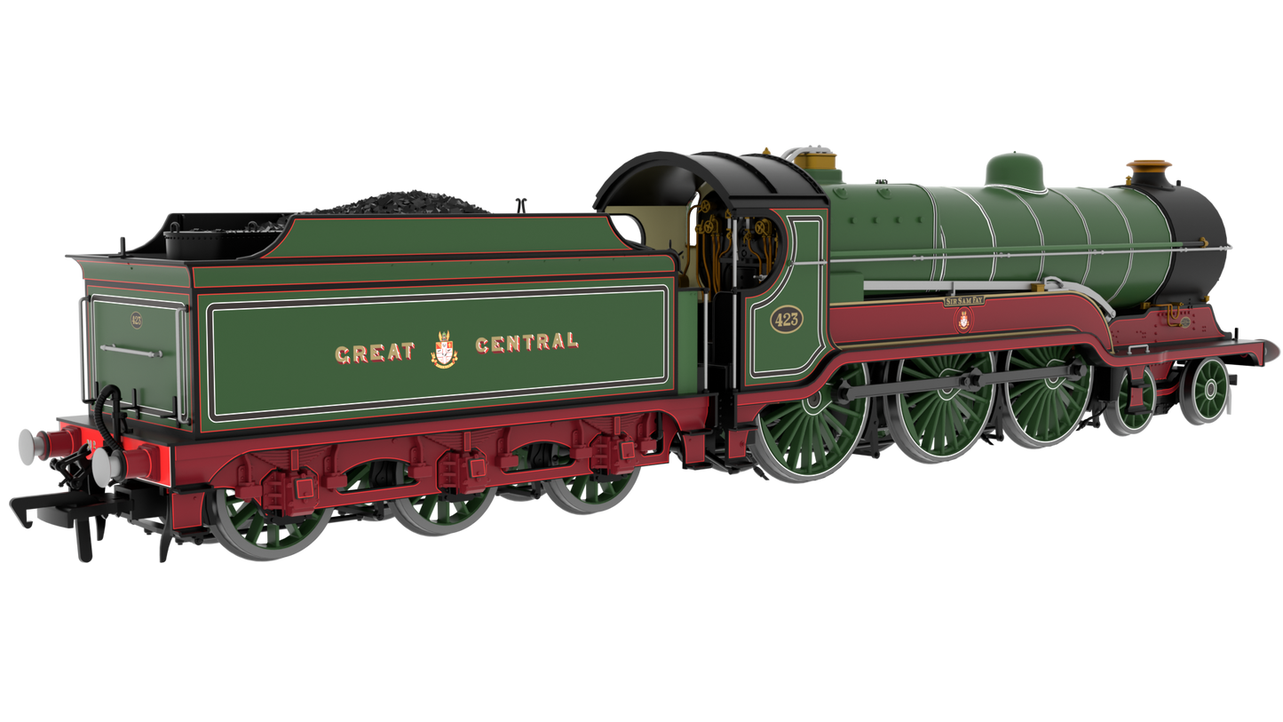 812001 GCR Class 1 4-6-0 No.423 'Sir Sam Fay' - GCR Lined Green (Show Ready)  Steam Locomotive
