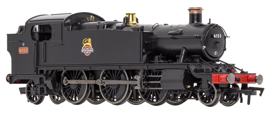 Large Prairie 6153 BR Black Early Crest Steam Locomotive