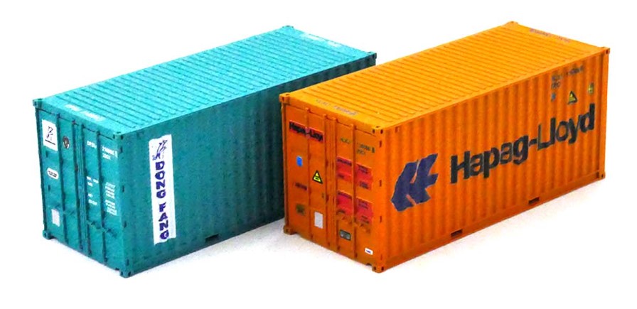 20ft Container Set (2) Hapag Lloyd/Dong Fang