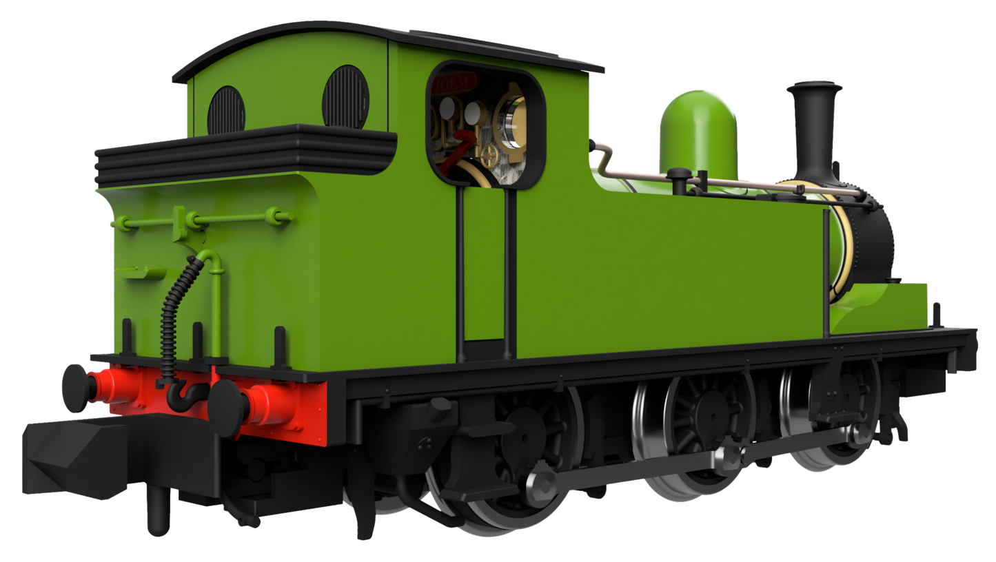 J72 0-6-0 69023 BR Lined Apple Green (Preserved) NER & Late Crest Steam Tank Locomotive - DCC Fitted