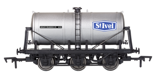 4F-031-144 6 Wheel Milk Tanker St Ivel - Weathered