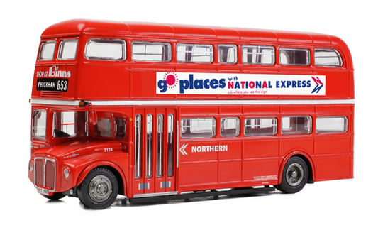 E42601 AEC Routemaster Northern NBC FPT594C (2124) Service 653 Whickham