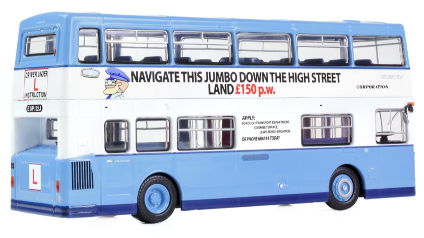 E43005 Daimler Fleetline DMS Brighton Corporation 91 Driver Trainer