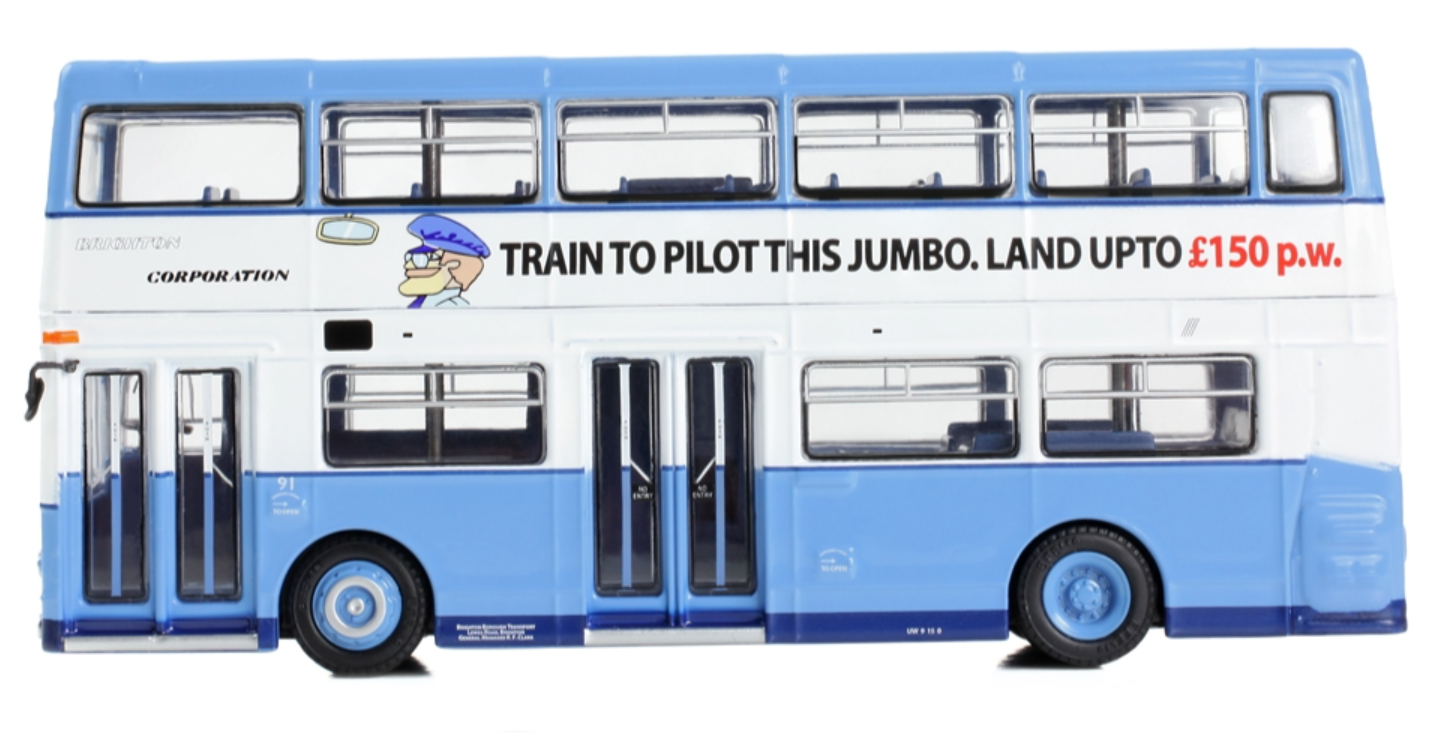 E43005 Daimler Fleetline DMS Brighton Corporation 91 Driver Trainer