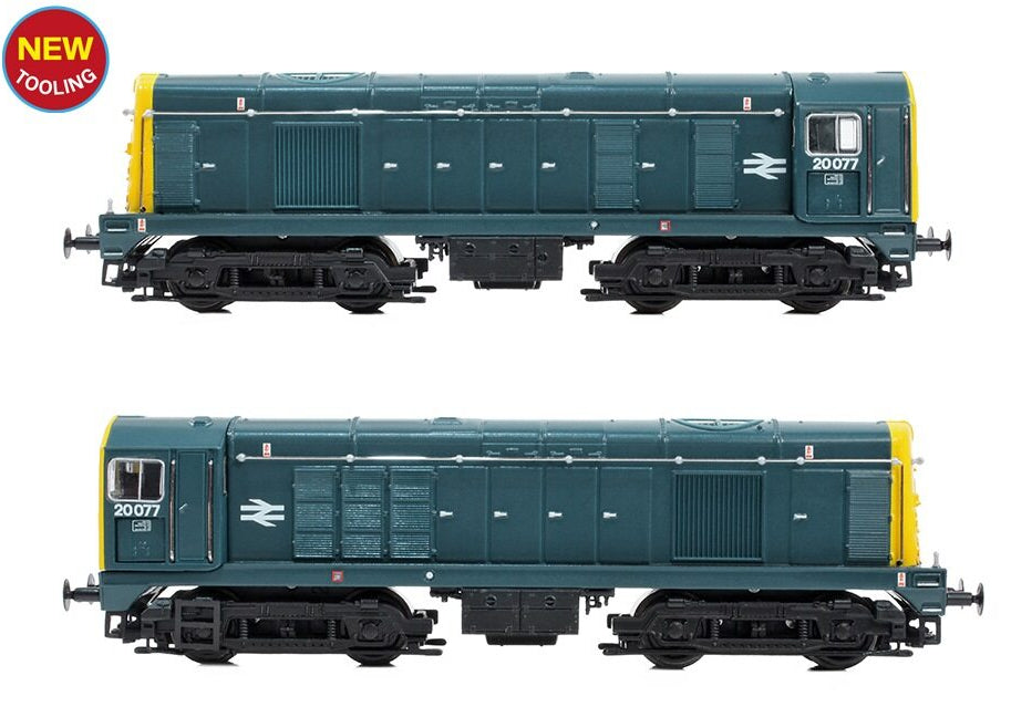 371-032B Class 20/0 Disc Headcode & Tablet Catcher Recess 20077 BR Blue Diesel Locomotive