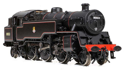 372-535A BR Standard 4MT Tank 80033 BR Lined Black (Early Emblem) Steam Locomotive