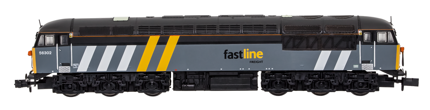 Class 56 56302 Fastline Diesel Locomotive - DCC Fitted