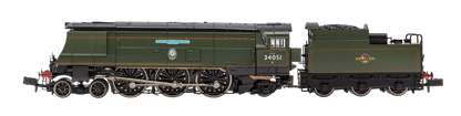 Battle of Britain ‘Winston Churchill’ 34051 BR Green Late Crest - DCC Fitted