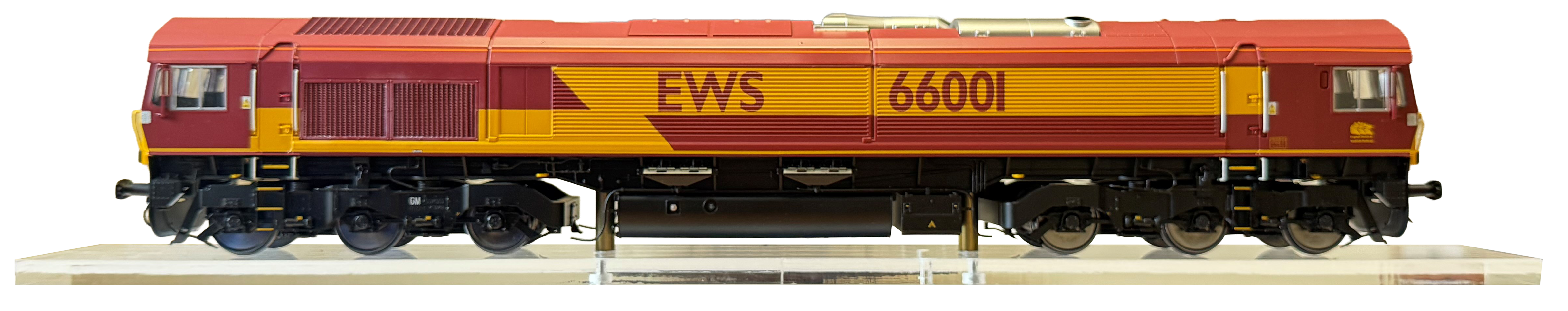 Dapol 7D-066-001DS Class 66 66001 EWS Livery Diesel – Rails