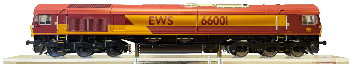 7D-066-001 Class 66 001 EWS Livery Diesel Locomotive