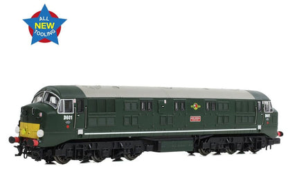 Class 41 'Warship' Disc Headcode D601 'Ark Royal' BR Green (Small Yellow Panels) Diesel Locomotive