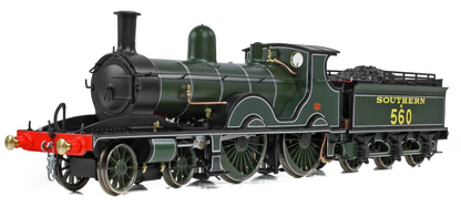 LSWR Adams T3 560 SR Lined Maunsell Green Steam Locomotive