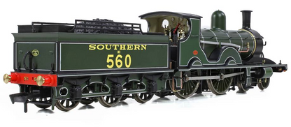 LSWR Adams T3 560 SR Lined Maunsell Green Steam Locomotive