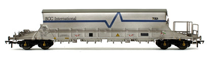 Pre-Owned PBA Tiger Wagon TRL 11612 ECC International White - Weathered