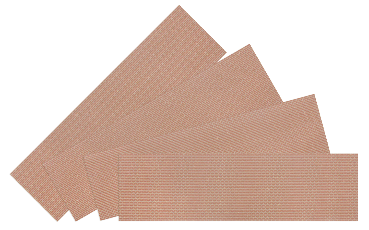 Kitmaster Genesis - 4 x 340mm x 84mm Stretcher Bond Sheets