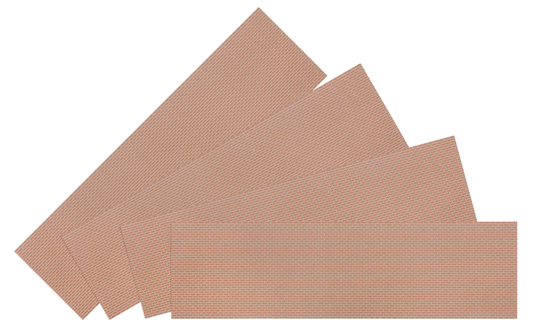 Kitmaster Genesis - 4 x 340mm x 84mm Stretcher Bond Sheets