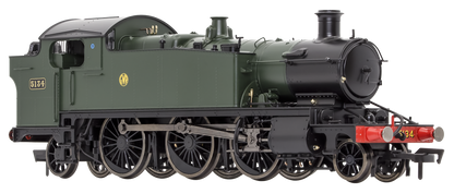 Large Prairie 5134 GWR Green Shirt Button Steam Locomotive - DCC Fitted