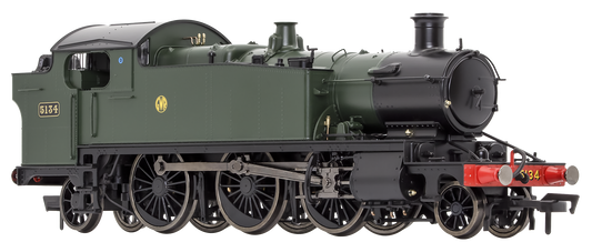 Large Prairie 5134 GWR Green Shirt Button Steam Locomotive - DCC Fitted