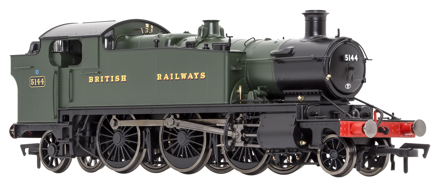 Large Prairie 5144 GWR Green British Railways Steam Locomotive