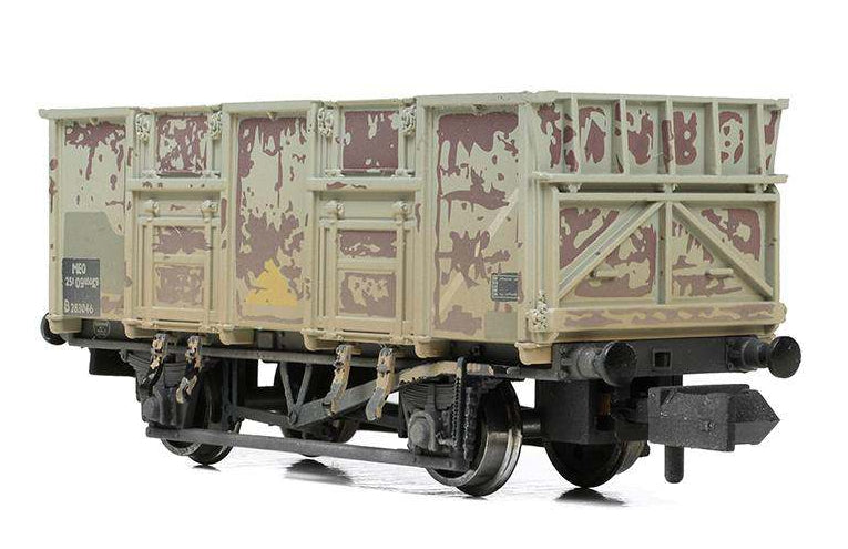 378-052A BR 24.5T Mineral Wagon BR Grey (TOPS) - Weathered