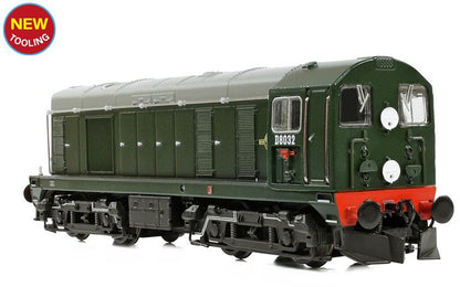 371-030A Class 20/0 Disc Headcode & Tablet Catcher D8032 BR Green (Late Crest) Diesel Locomotive