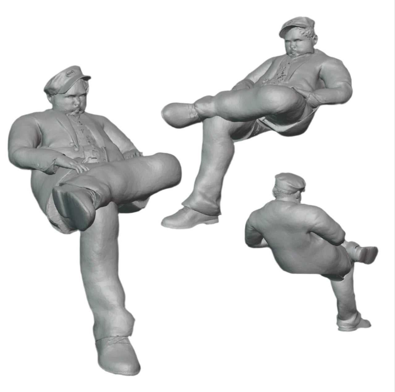 Albert' (Graham Moffatt) Model Railway Figure - Oh Mr. Porter