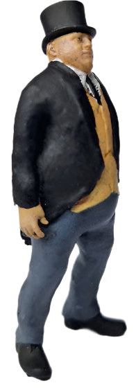 'Railway Director' Model Railway Figure - Arms by Side