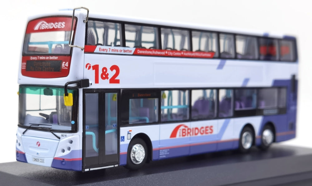 UKD76003 Dennis Trident E500 First Bus - SN09 CCO Aberdeen The Bridges Ft38216 Rt1 Danestone