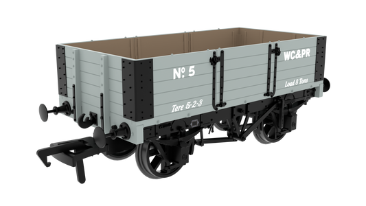 845019 MR D299 5-Plank Open - WC&PR Grey No.5