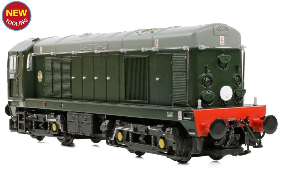 371-030B Class 20/0 Disc Headcode & Tablet Catcher Recess D8102 BR Green (Roundel) Diesel Locomotive