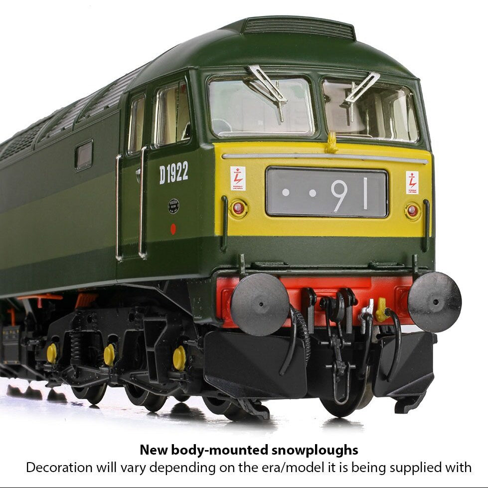 Class 47/0 D1922 BR Two-Tone Green (Small Yellow Panels) Diesel Locomotive - DCC Sound