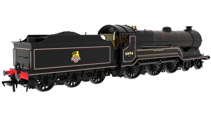 812009 LNER B2 Class 4-6-0 No.61494 'City of Sheffield' - 'What-If' BR Early Crest Lined Black  Steam Locomotive