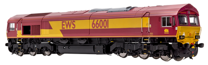 Class 66 001 EWS Livery Diesel Locomotive