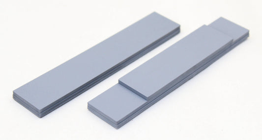 BS2017 Steel Slabs Resin Models - UNPAINTED - 138mm by 25mm - Pack of 2