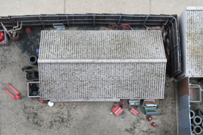 BS8031 Concrete Workshop Building Garage Peaked Roof - UNPAINTED