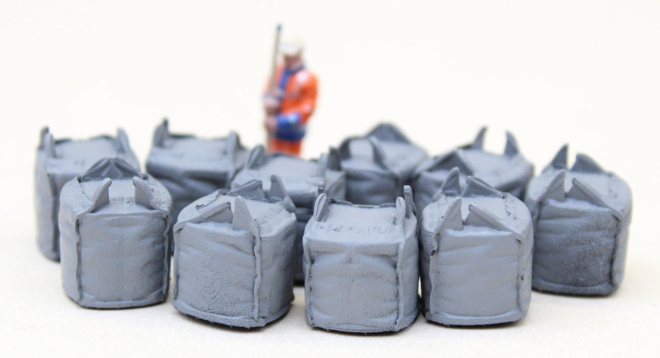 Tonne Bags Resin Models - UNPAINTED - Pack of 10
