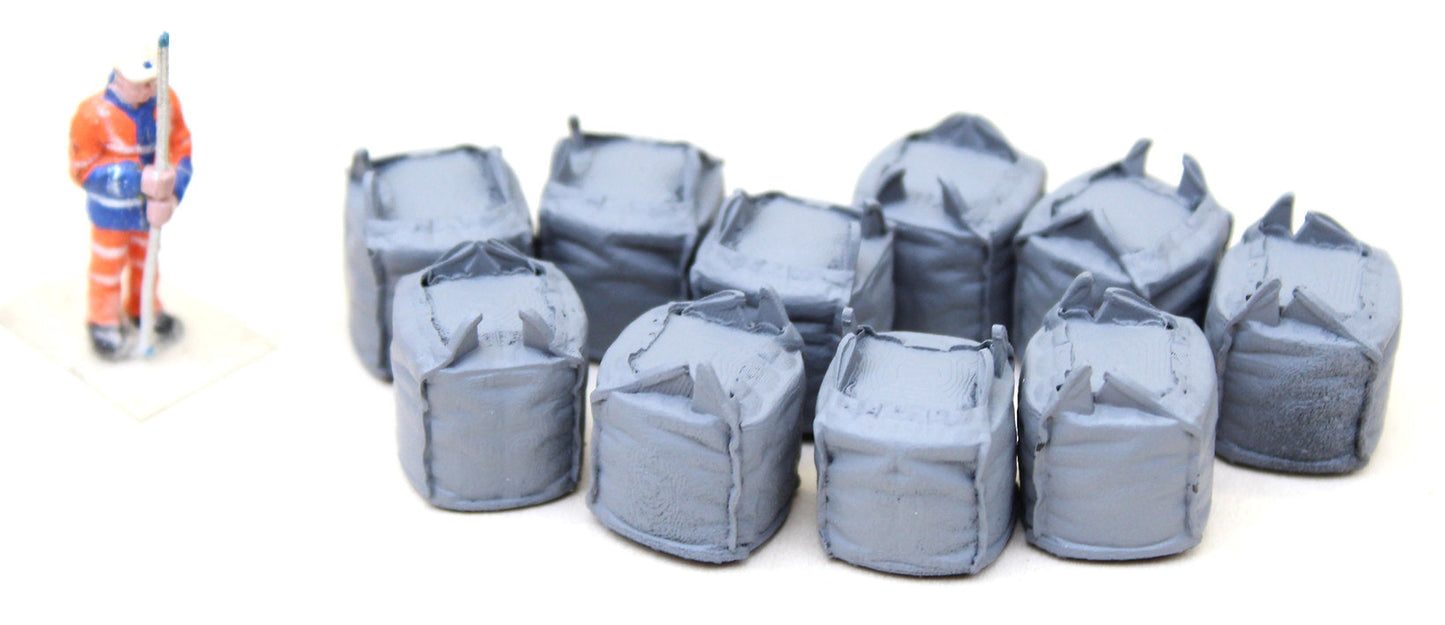 Tonne Bags Resin Models - UNPAINTED - Pack of 10