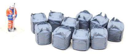 Tonne Bags Resin Models - UNPAINTED - Pack of 10